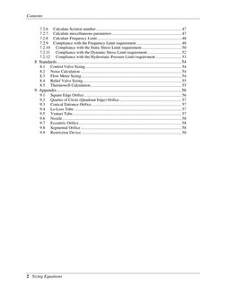 Contents 
2   Sizing Equations 
7.2.6 
Calculate Scruton number .............................................................