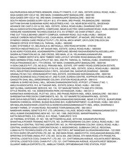 SIGA GASES DRY ICE,# 192, 3RD MAIN, CHAMARAJAPET,BANGALORE - 5600180
SIGA GASES DRY ICE,# 192, 3RD MAIN, CHAMARAJAPET,BANGALO