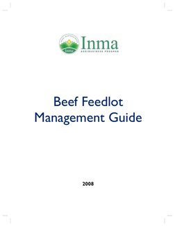 Beef Feedlot Management Guide | PDF | Hay | Manure
