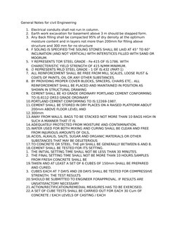 Civil Engineering General Notes | PDF