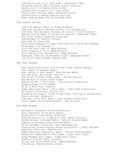 AVN Awards 2015 Nominees Overview | PDF | Games & Activities | Art