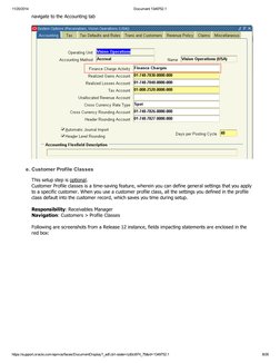 Statement Generation Program (ARXSGP) Overview Setup and ...