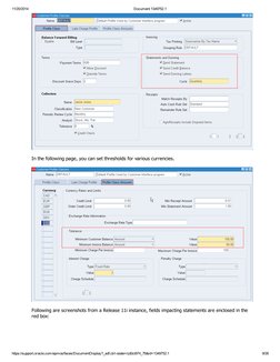 Statement Generation Program (ARXSGP) Overview Setup and ...