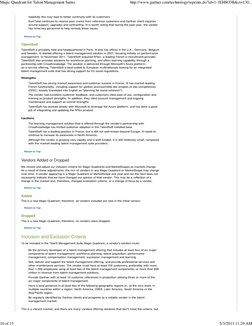 hopefully this may lead to better continuity with its customers.
SumTotal continues to receive poor marks from reference cust