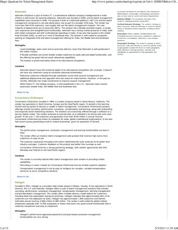 Adrenalin
Adrenalin eSystems is part of Polaris FT, a multinational software company headquartered in India
(Polaris is well-