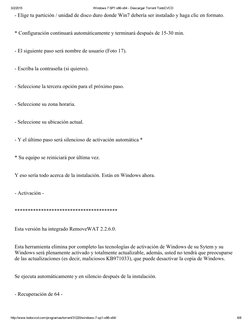 3/2/2015
Windows 7 SP1 x86­x64 ­ Descargar Torrent TodoCVCD
http://www.todocvcd.com/programas/torrent/31220/windows­7­sp1­x86