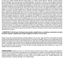 Los que van a estar al frente del trono ósea usted y yo, vamos a tener tesoros, riquezas, coronas, porque 
hemos trabajado en