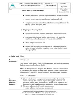 Version No.: 1.5 
 
 
 
ORA LABORATORY PROCEDURE 
Food and Drug Administration 
 
Document No.: 
ORA-LAB.4.6 
Page 2 of 7 
Ti