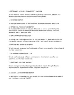 BFP Organizational Structure Overview | PDF | Fire Safety | Safety