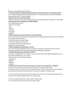 |
Bus area 1 Bus area2 Bus Area3 Bus Area 4
2. How many Normal and Special periods will be there in fiscal year, why do u use