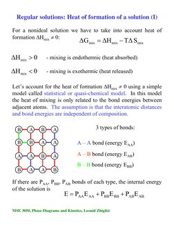 Understanding Binary Solutions in Chemistry | PDF | Solubility | Phase ...