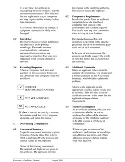 Excavator Operator Competency Assessment | PDF | Occupational Safety ...