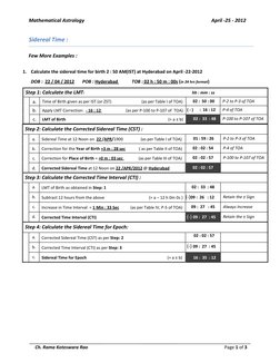 Mathematical Astrology  
 
 
 
 
 
 
           April -25 - 2012 
 
 Ch. Rama Koteswara Rao