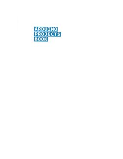 Arduino Projects Book | PDF