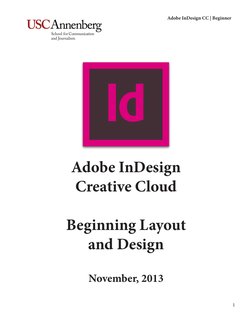 InDesign CC Beginner's Guide PDF | PDF | Adobe In Design | Hyperlink