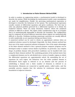 Introduction to ANSYS FEA Methods | PDF | Finite Element Method ...