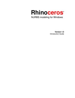 Rhinoceros 3D Tutorial | PDF | Rendering (Computer Graphics) | 3 D ...
