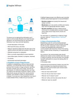 © Seapine Software, Inc. All rights reserved.
www.seapine.com 
3
White Paper
To ensure you’ve captured the information you’ll