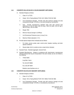 Brick Masonry Specifications and Standards | PDF | Masonry | Brick