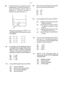 Cape Physics Unit 1 Paper 1 | PDF
