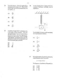 Cape Physics Unit 1 Paper 1 | PDF