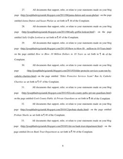 8 
page (http://josephludwigziarnik.blogspot.com/2011/06/janna-dutton-and-susan-phelan) on the page 
entitled Janna Dutton an