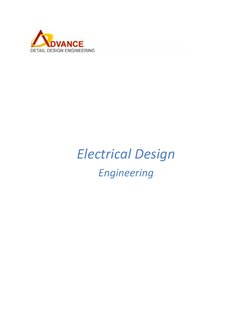 Electrical Design
Engineering
Electrical Design
Engineering
Electrical Design
Engineering
