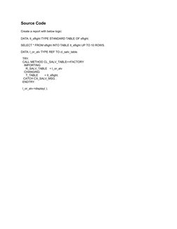 Enhancing Standard Class Methods in SAP | PDF | Computer Data ...
