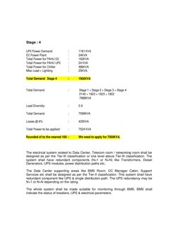 Data Center Electrical Design Overview | PDF | Electrical Grid | Data ...