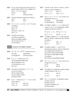 IIT - ian’s PACE ; ANDHERI / DADAR / CHEMBUR  / THANE ; Tel : 26245223 / 09 ; .www.iitianspace.com    6 
Q.84 
If is a non