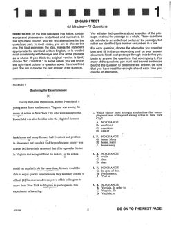 71a Form Example ACT 2012 December Form 71A PDF | PDF