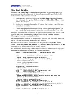 5
Time Mode Scripting 
This mode (Set Mode=Time) was added at this revision of the program to add a few 
automatic time-d