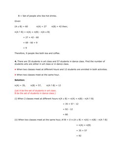 Solving Word Problems on Sets | PDF | Teaching Mathematics
