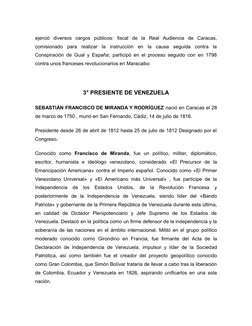ejerció  diversos  cargos  públicos:  fiscal  de  la  Real  Audiencia  de  Caracas, (http://es.wikipedia.org/wiki/Real_Audien