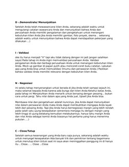 A.I.D.I.N.C. Sales Process Overview | PDF