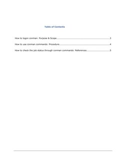 Conman Command Guide for TWS | PDF | Command Line Interface | Databases