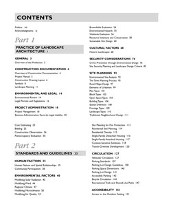Landscape Architectural Graphic Standards | PDF