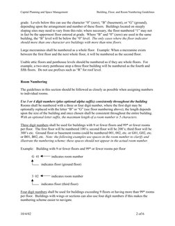 Building and Room Numbering Standards | PDF | Building | Architectural ...