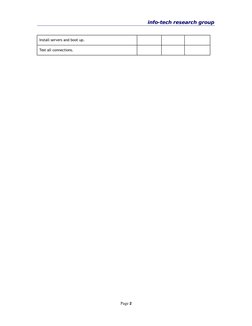 Server Room Setup Checklist Guide | PDF | Home & Garden | Computers