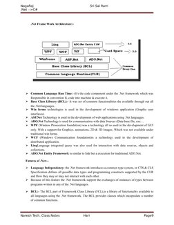 NagaRaj                                                         Sri Sai Ram                                             
.Net