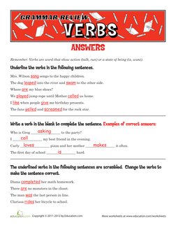 #OPYRIGHT¹BY%DUCATIONCOM
-OREWORKSHEETSATWWWEDUCATIONCOMWORKSHEETS
'2!--!22%6)%7
6%2"3
6%2"3
6%2"3
6%2"3
6%2"3
6