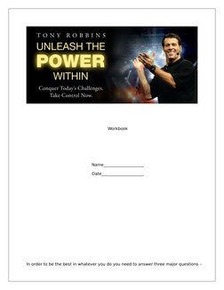 Unleash Your Inner Strength Workbook | PDF | Fear | Emotions