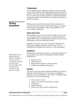 Sample Style Guide | PDF | Page Layout | Comma