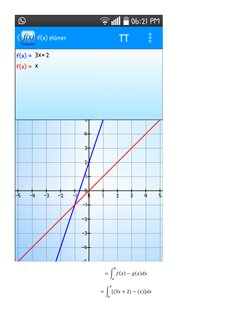  
 ∫ ( )   ( )  
 
 
 
 ∫[(    )  ( )]  
 
 
 
