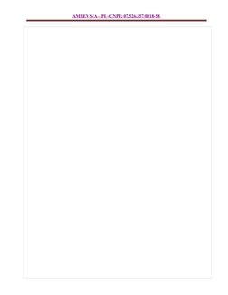 AMBEV S/A – PI - CNPJ: 07.526.557/0018-58 
RELATÓRIO DE INSPEÇÃO DE
VASO DE PRESSÃO
FILTRO DECLORADOR VERTICAL 1
AMBEV S/A
PM