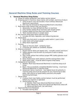Basic Machine Training Overview | PDF | Machining | Drilling