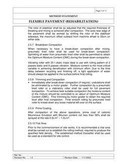Flexible Pavement Rehabilitation Method | PDF | Road Surface | Asphalt