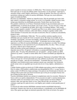 poner su poder en envases comunes. La Biblia dice: “Pero tenemos este tesoro en vasijas de
barro para que se vea que tan subl