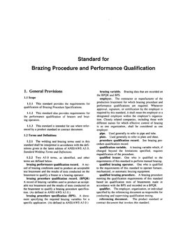 Brazing Procedure Qualification Standard | PDF | Specification ...