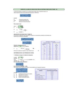 DISEÑO DE LA LINEA DE CONDUCCION, PARA UN SISTEMA DE IMPULSION (TRAMO - 02)
La linea de impulsion se diseña con el caudal max